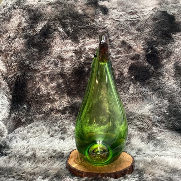 VERY Unusual Mid Century Modern Art Glass Large Toucan Figure Figurine - Picture 3 of 16